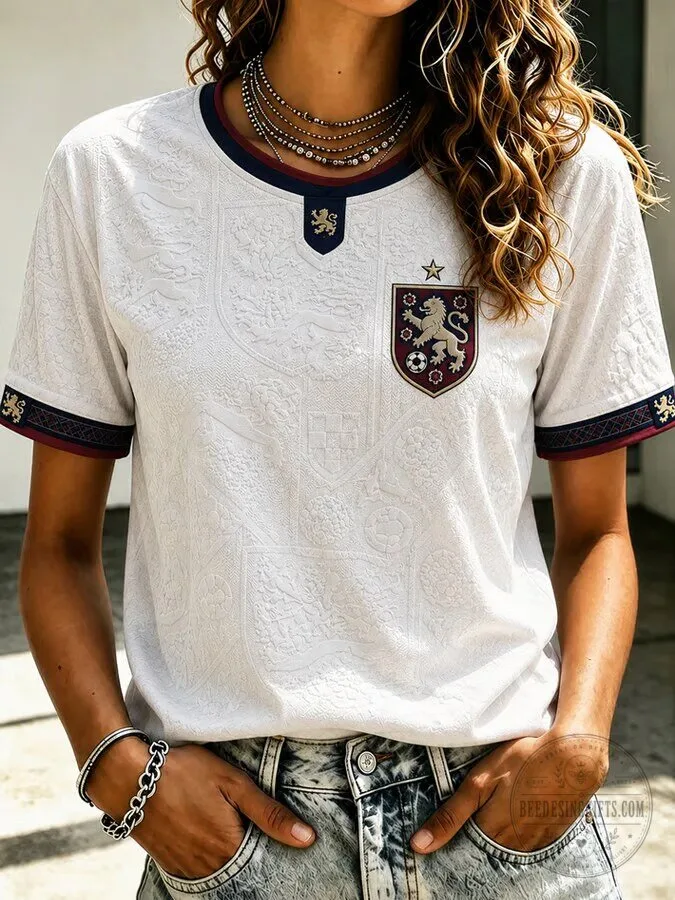 England Football Lionesses Crest Women's Fan T-Shirt