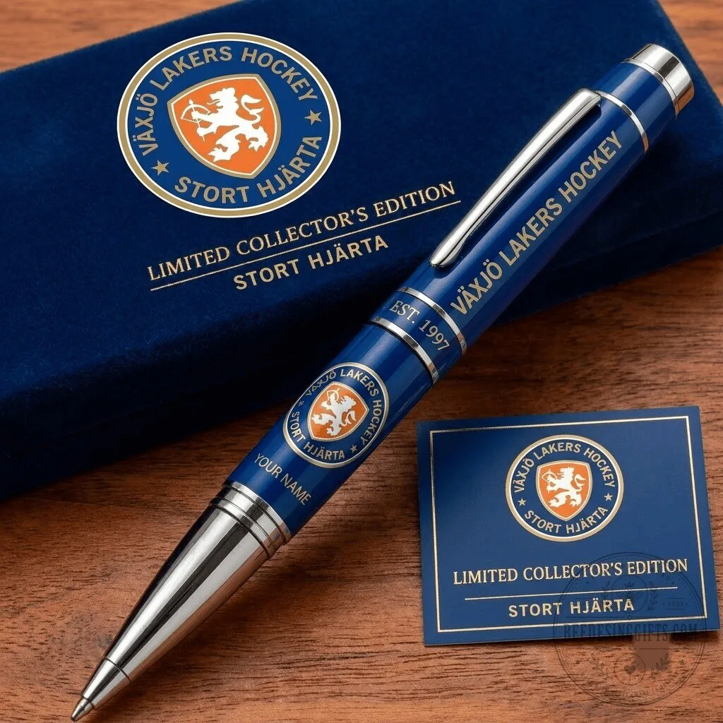 Växjö Lakers Hockey Team Personalized Limited Collector's Edition Pen