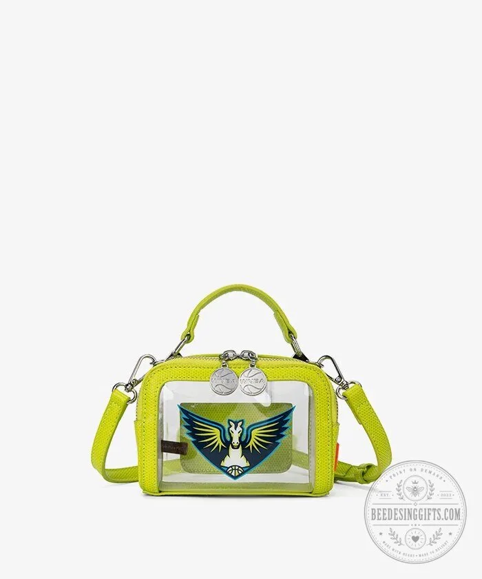 Dallas Wings WNBA Mini Clear Crossbody Bag