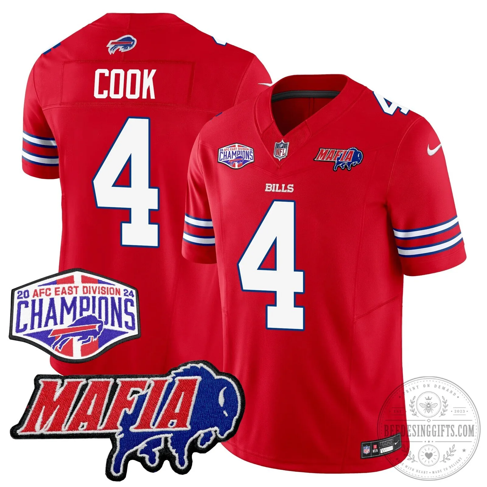 Josh Allen Royal Blue Football Jersey for Buffalo Bills Mafia Fans 18 Josh Allen Royal Blue Football Jersey for Buffalo Bills Mafia Fans