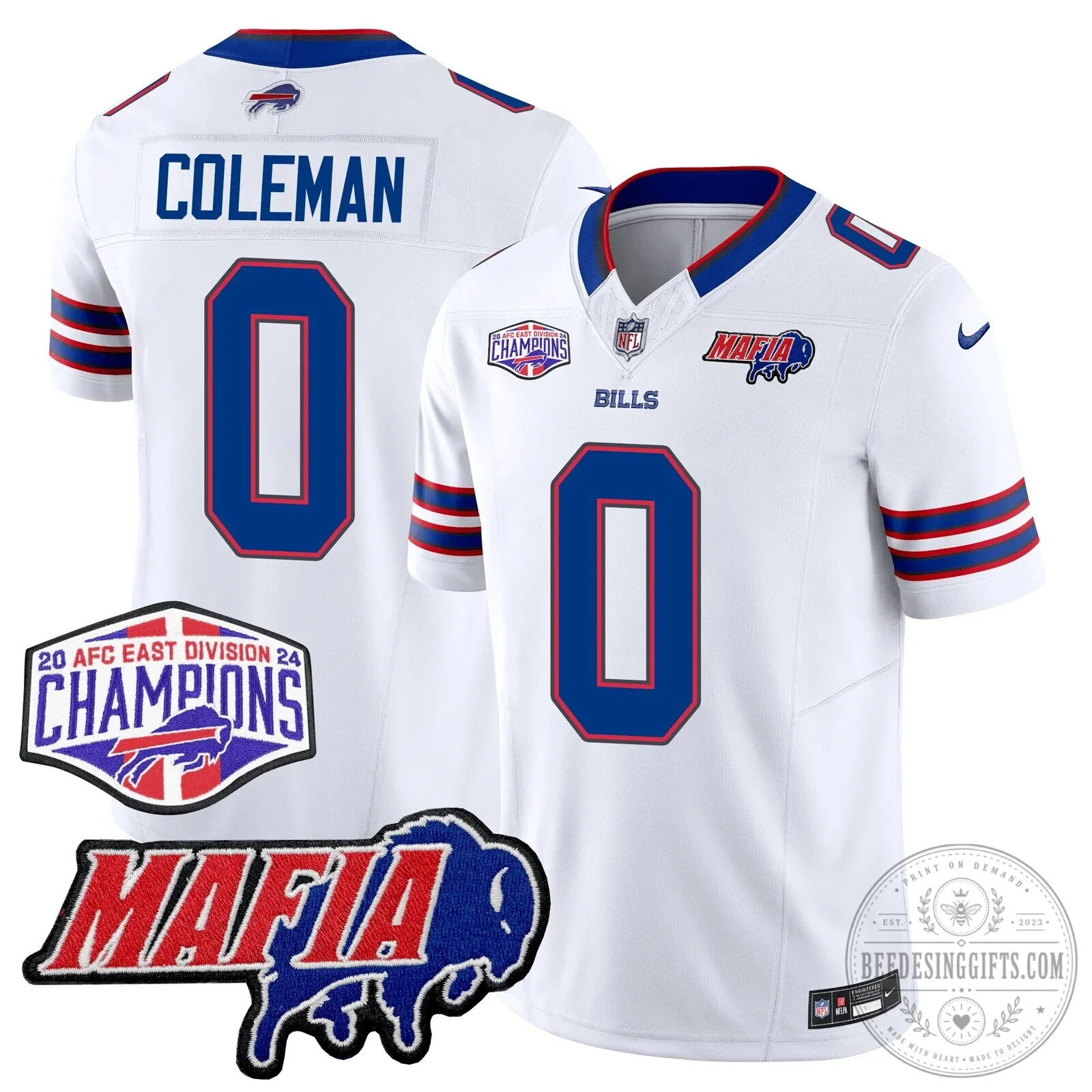 Josh Allen Royal Blue Football Jersey for Buffalo Bills Mafia Fans 24 Josh Allen Royal Blue Football Jersey for Buffalo Bills Mafia Fans