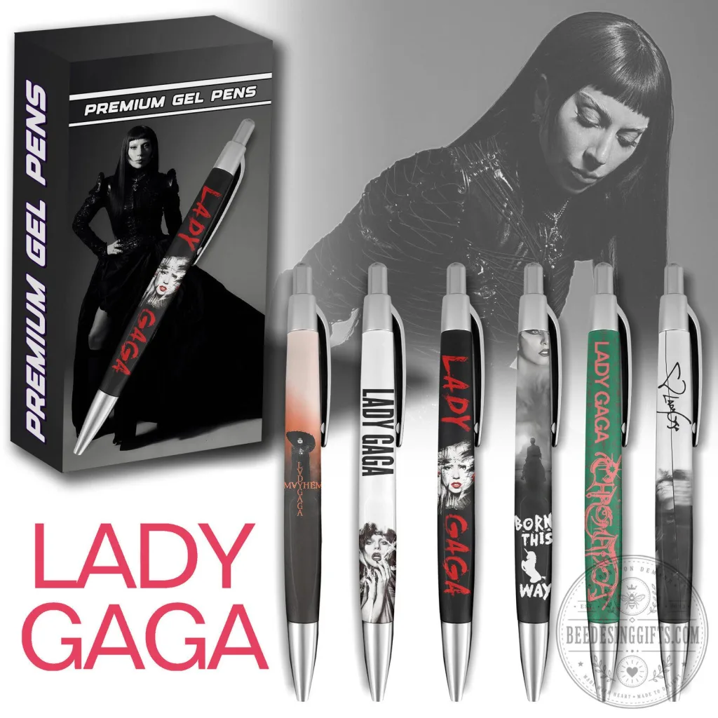 Lady Gaga Born This Way Chromatica Premium Gel Pen Set Lady Gaga Born This Way Chromatica Premium Gel Pen Set