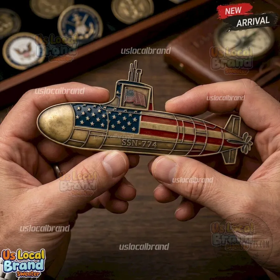 USS Virginia SSN-774 Submarine Commemorative Challenge Coin 11 USS Virginia SSN-774 Submarine Commemorative Challenge Coin