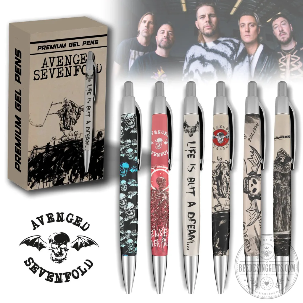 Avenged Sevenfold Life Is But A Dream Premium Gel Pen Set Avenged Sevenfold Life Is But A Dream Premium Gel Pen Set