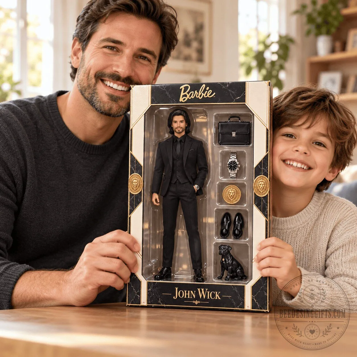John Wick Barbie Ken Doll Premium Commemorative Action Figure Collectible