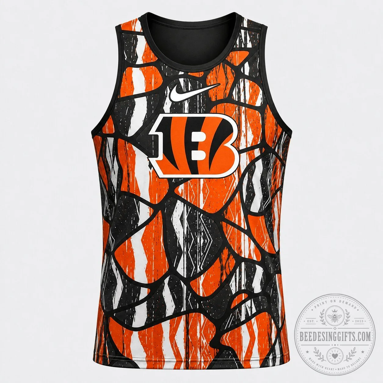 Cincinnati Bengals NFL Football Team Fan Gear Tank Top