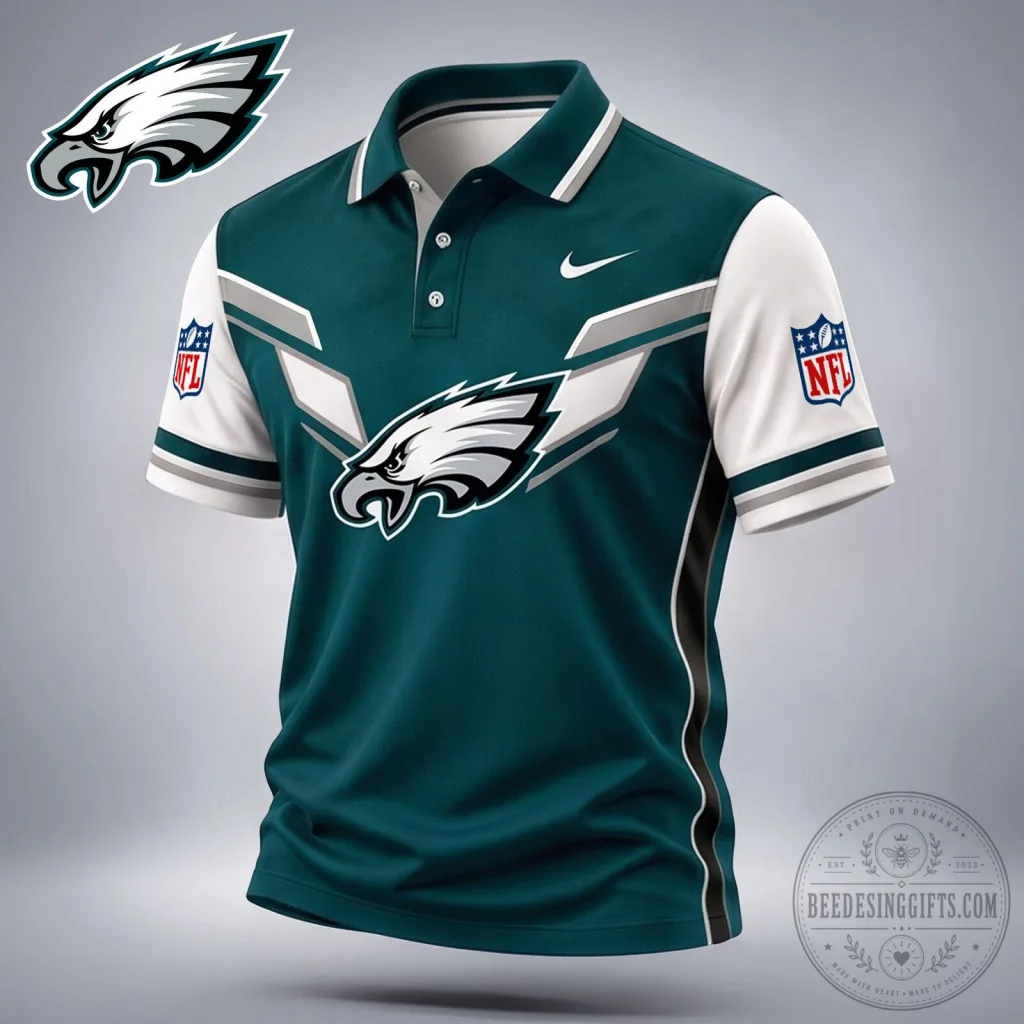 Philadelphia Eagles Fan Polo Shirt, National Football League Team Polo Philadelphia Eagles Fan Polo Shirt, National Football League Team Polo