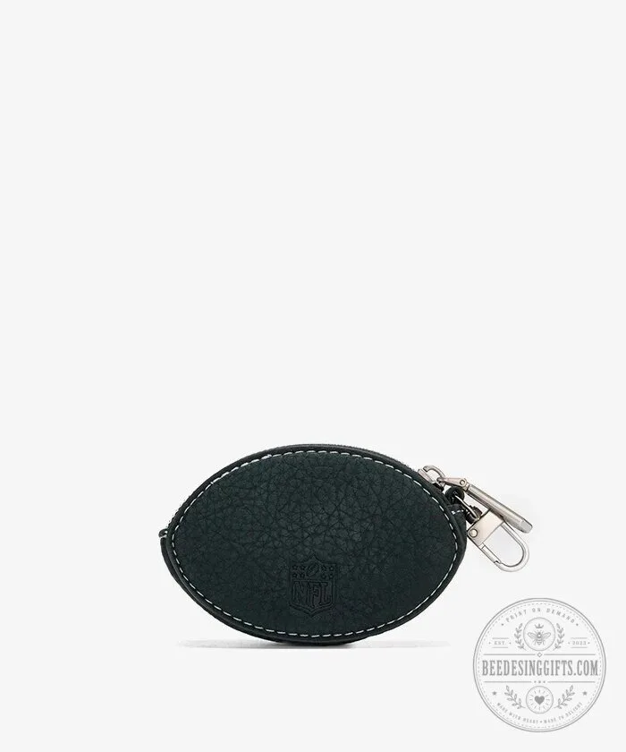 Green Bay Packers Football Shaped Coin Purse Keychain 9 Green Bay Packers Football Shaped Coin Purse Keychain