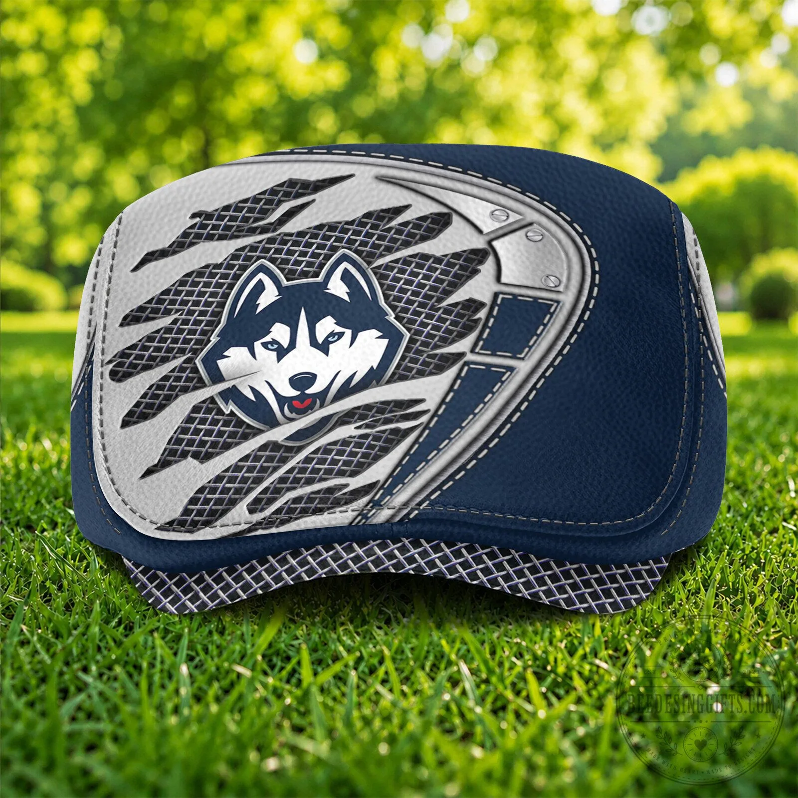 Connecticut Huskies NCAA Jeff Cap Flat Cap Hat 10 Connecticut Huskies NCAA Jeff Cap Flat Cap Hat