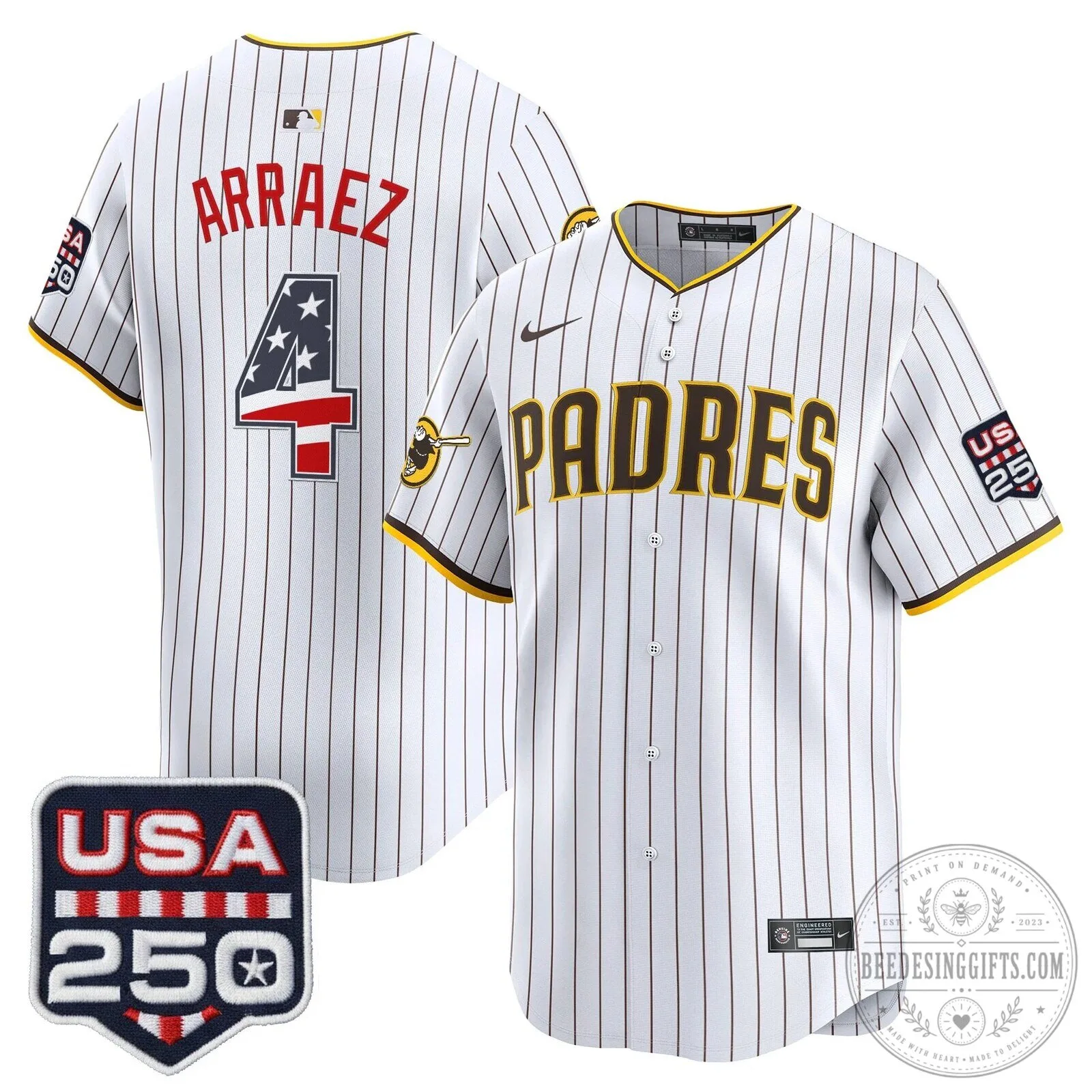 Fourth of July San Diego Padres Fernando Tatis Jr. Baseball Jersey 59 Fourth of July San Diego Padres Fernando Tatis Jr. Baseball Jersey