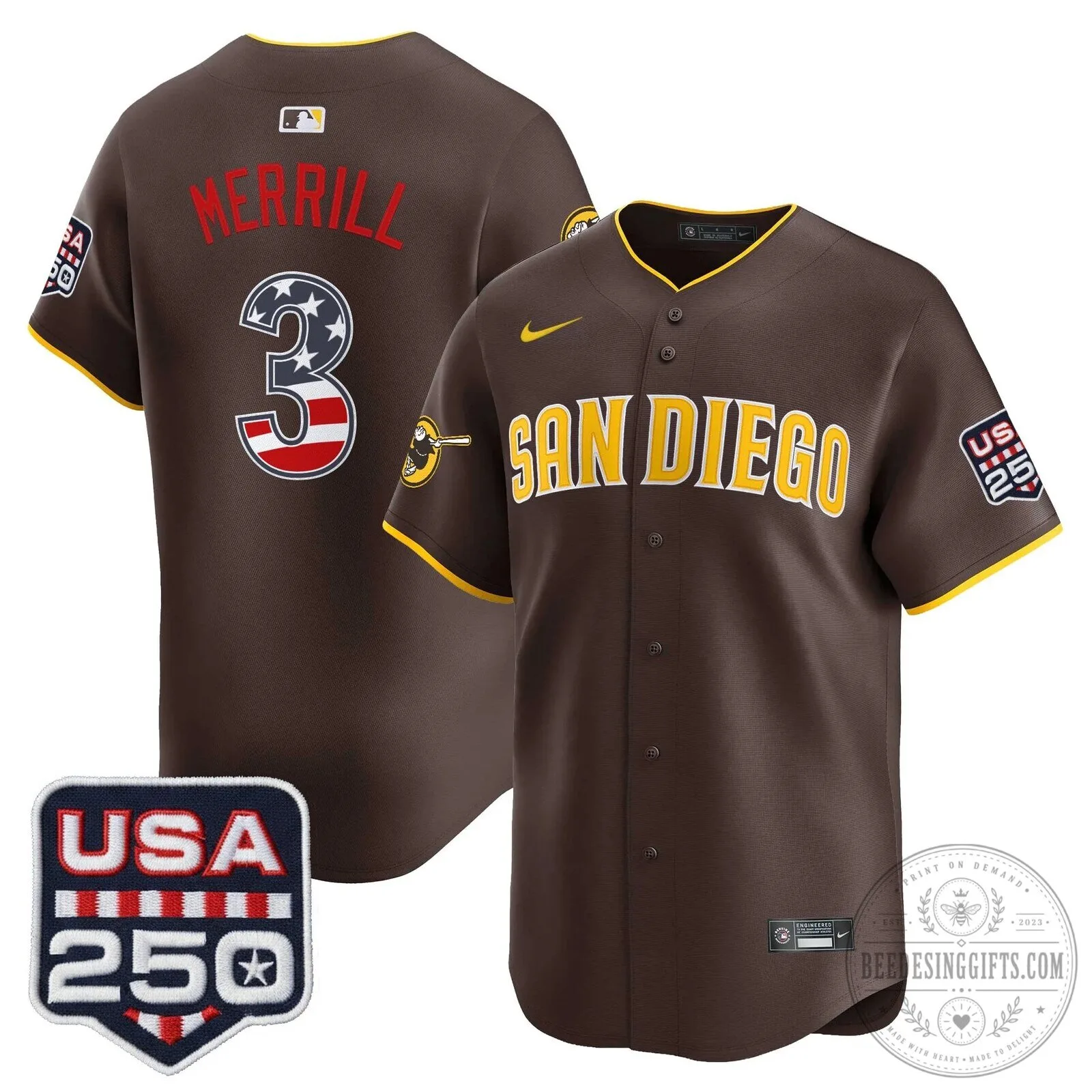 Fourth of July San Diego Padres Fernando Tatis Jr. Baseball Jersey 67 Fourth of July San Diego Padres Fernando Tatis Jr. Baseball Jersey