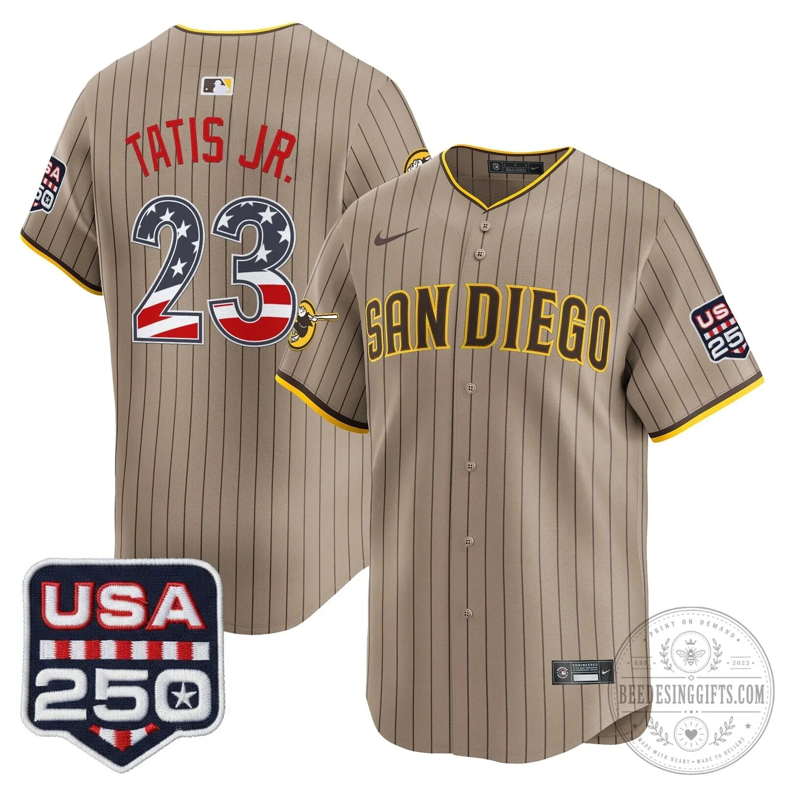 Fourth of July San Diego Padres Fernando Tatis Jr. Baseball Jersey 74 Fourth of July San Diego Padres Fernando Tatis Jr. Baseball Jersey