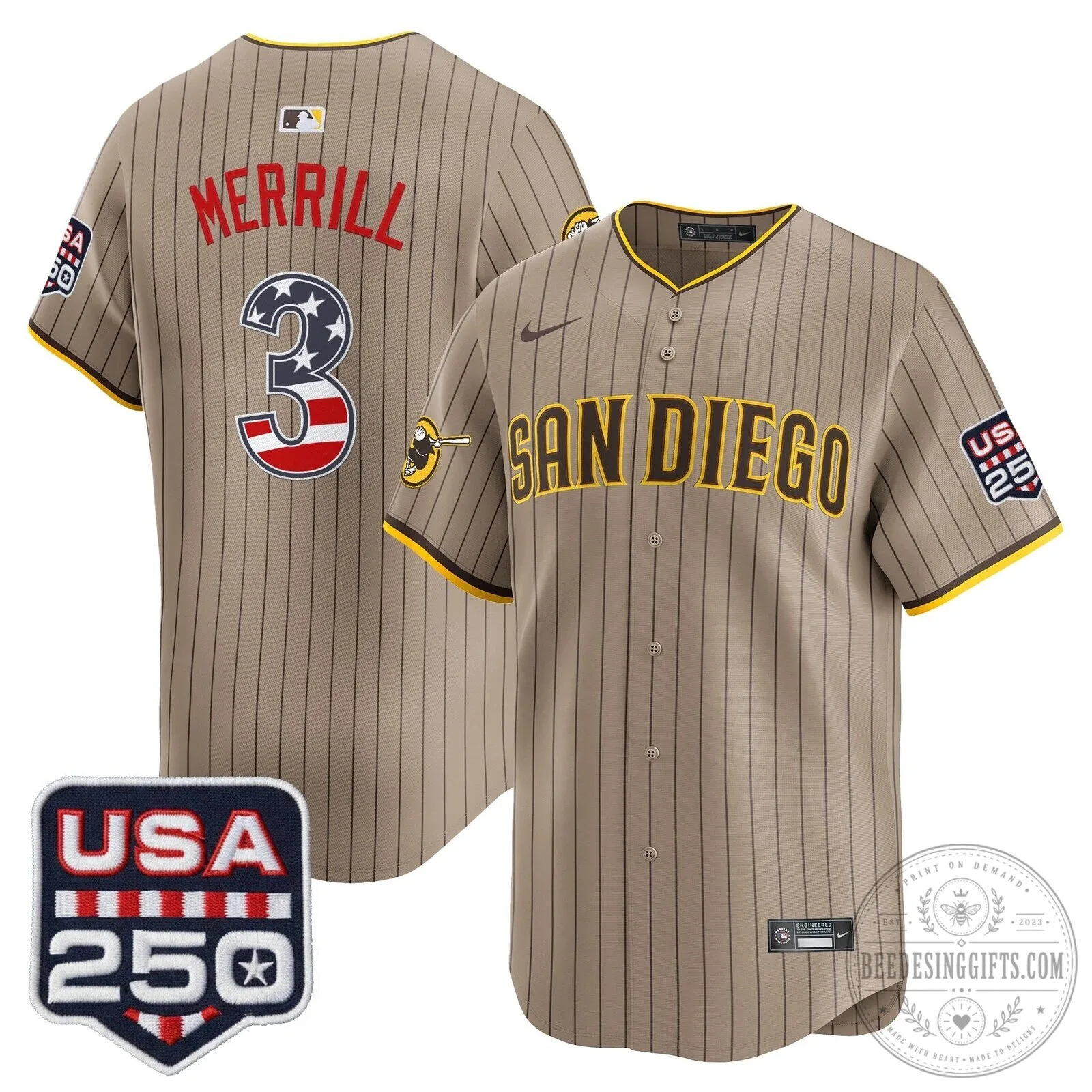 Fourth of July San Diego Padres Fernando Tatis Jr. Baseball Jersey 77 Fourth of July San Diego Padres Fernando Tatis Jr. Baseball Jersey