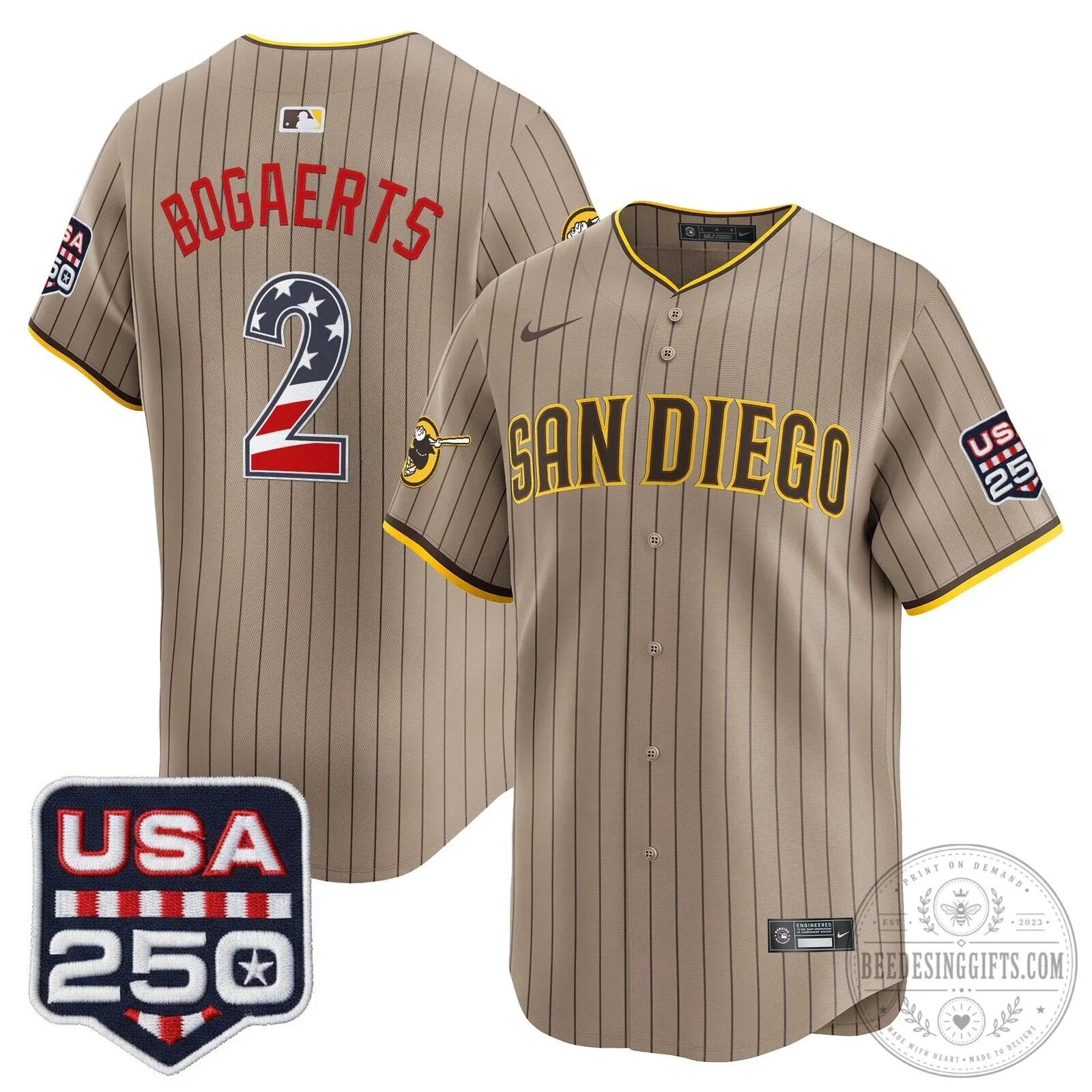 Fourth of July San Diego Padres Fernando Tatis Jr. Baseball Jersey 80 Fourth of July San Diego Padres Fernando Tatis Jr. Baseball Jersey