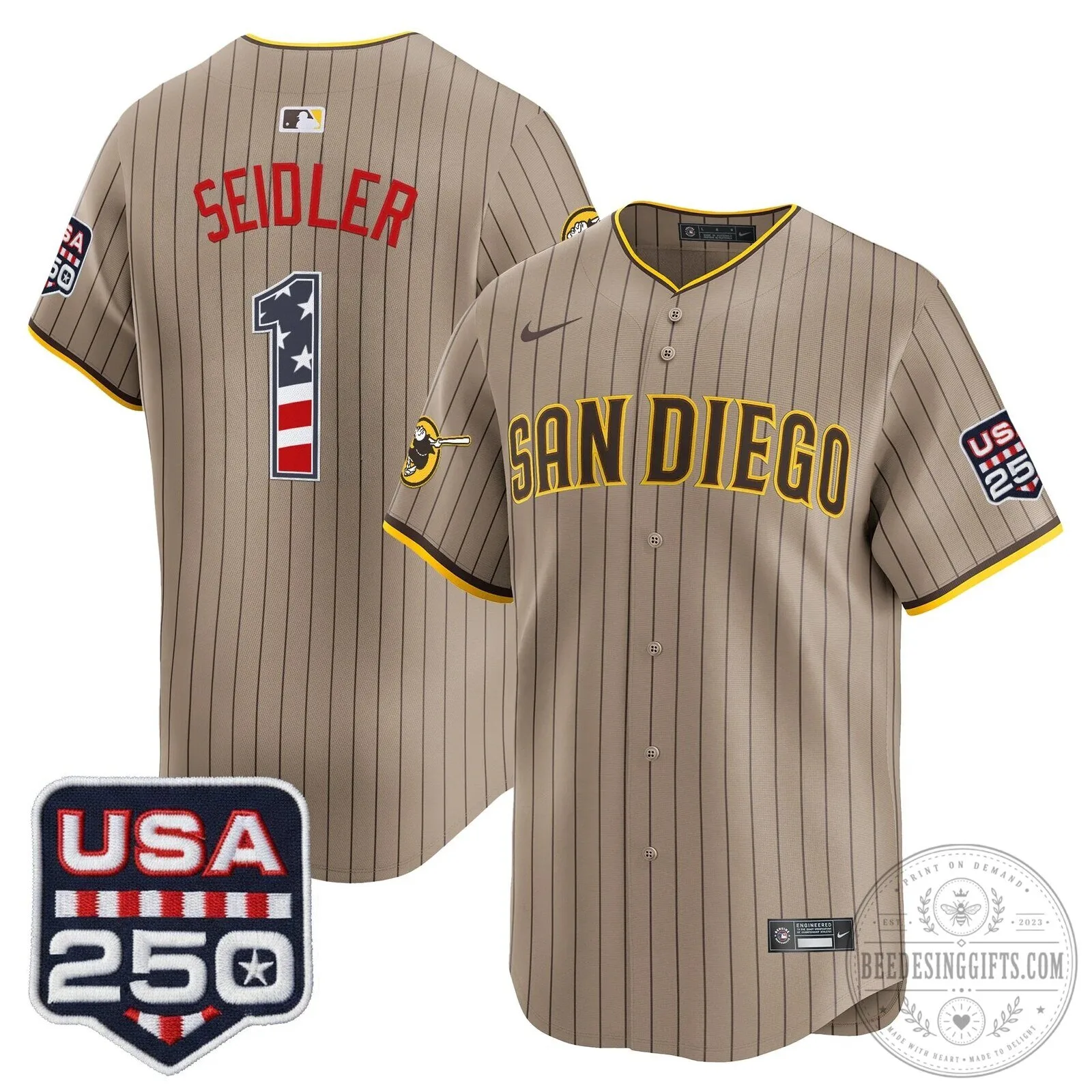 Fourth of July San Diego Padres Fernando Tatis Jr. Baseball Jersey 81 Fourth of July San Diego Padres Fernando Tatis Jr. Baseball Jersey