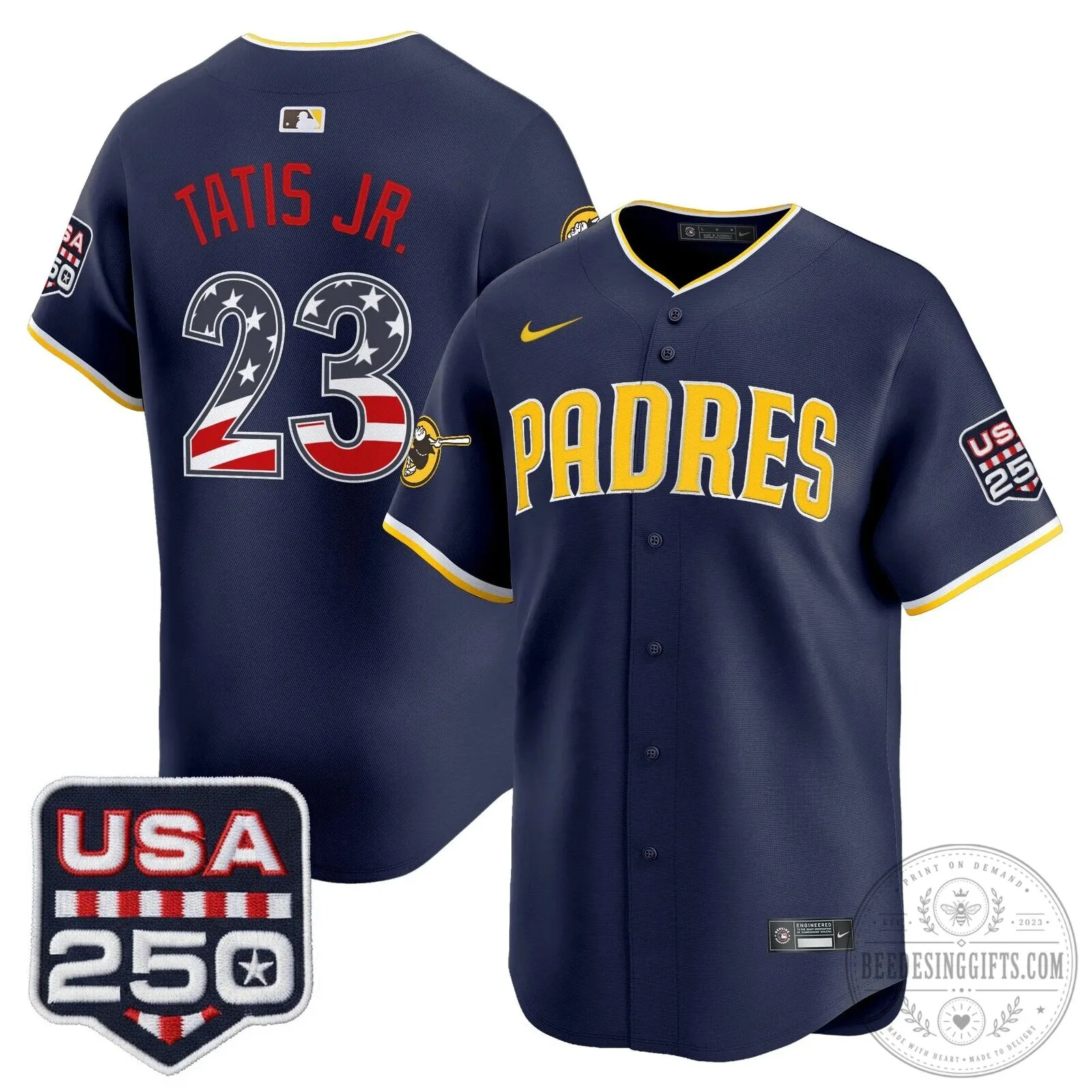 Fourth of July San Diego Padres Fernando Tatis Jr. Baseball Jersey 84 Fourth of July San Diego Padres Fernando Tatis Jr. Baseball Jersey