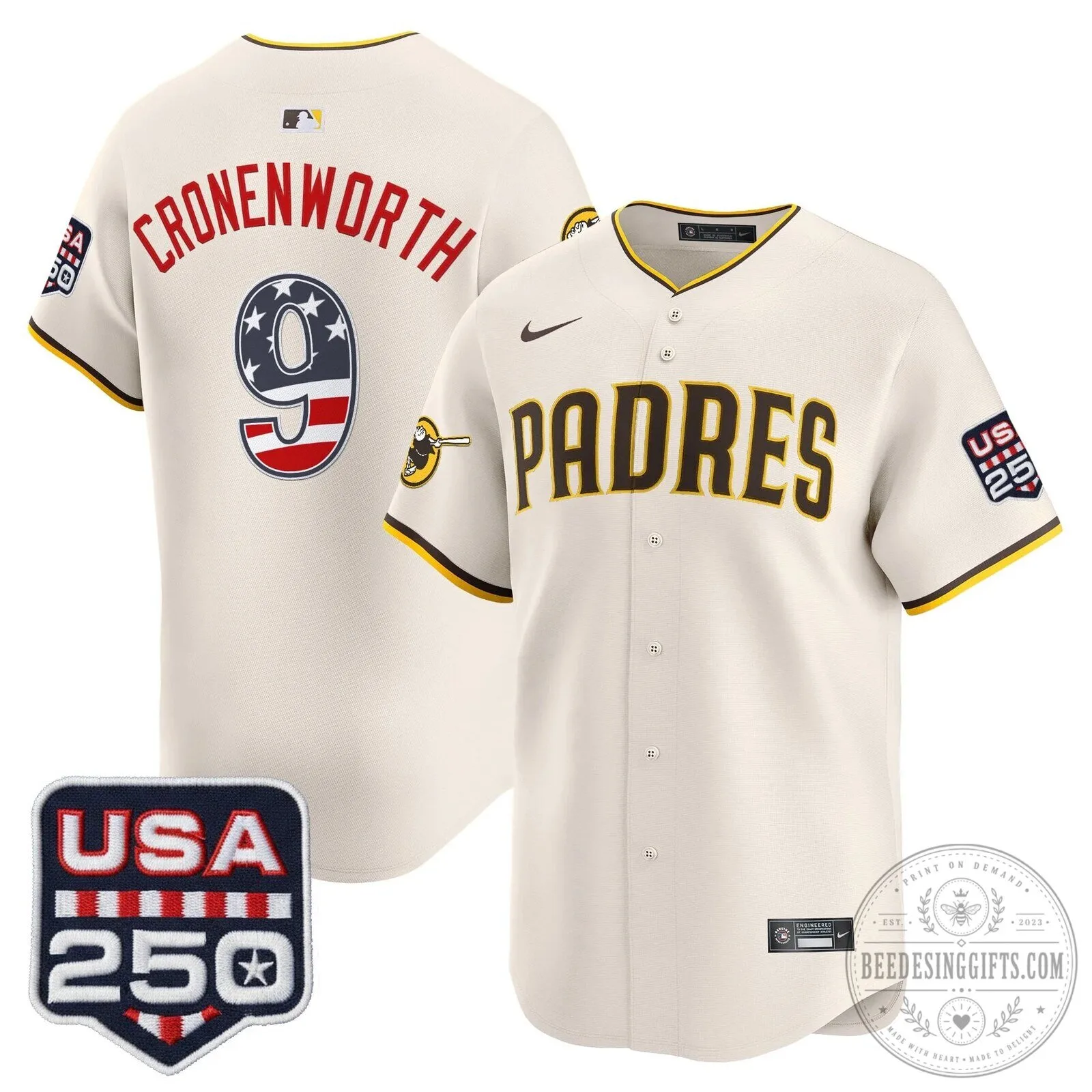 Fourth of July San Diego Padres Fernando Tatis Jr. Baseball Jersey 102 Fourth of July San Diego Padres Fernando Tatis Jr. Baseball Jersey