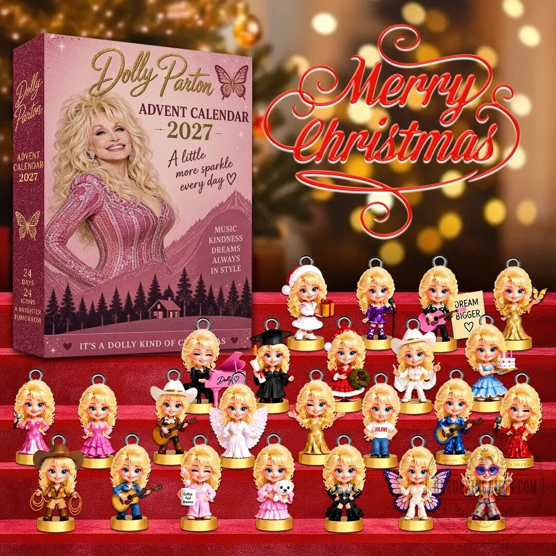 Dolly Parton 2027 Advent Calendar with Twenty-Four Collectible Figurines