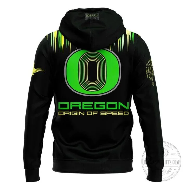 Oregon Ducks Origin Of Speed Football Fan Black Hoodie 11 Oregon Ducks Origin Of Speed Football Fan Black Hoodie