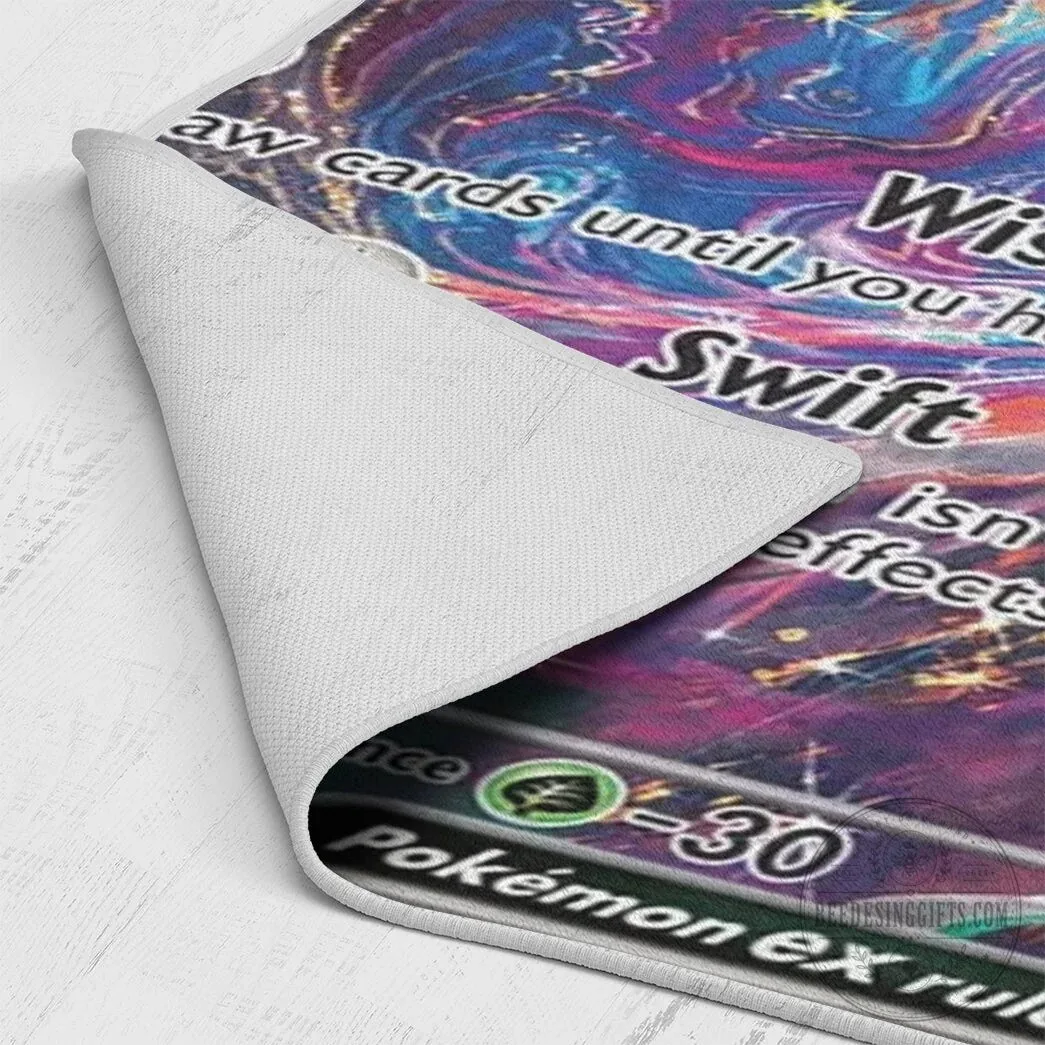 Jirachi EX Pokemon Trading Card Game Design Floor Mat 9 Jirachi EX Pokemon Trading Card Game Design Floor Mat