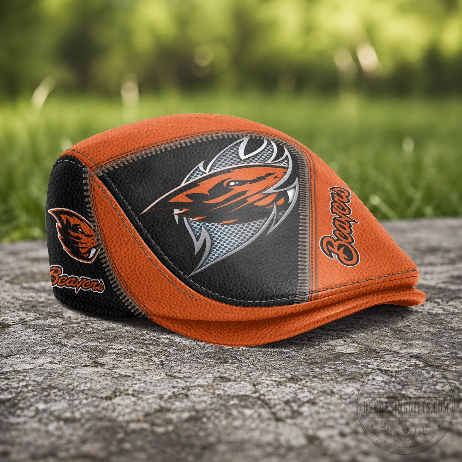 Oregon State Beavers NCAA Jeff Cap Flat Cap Hat