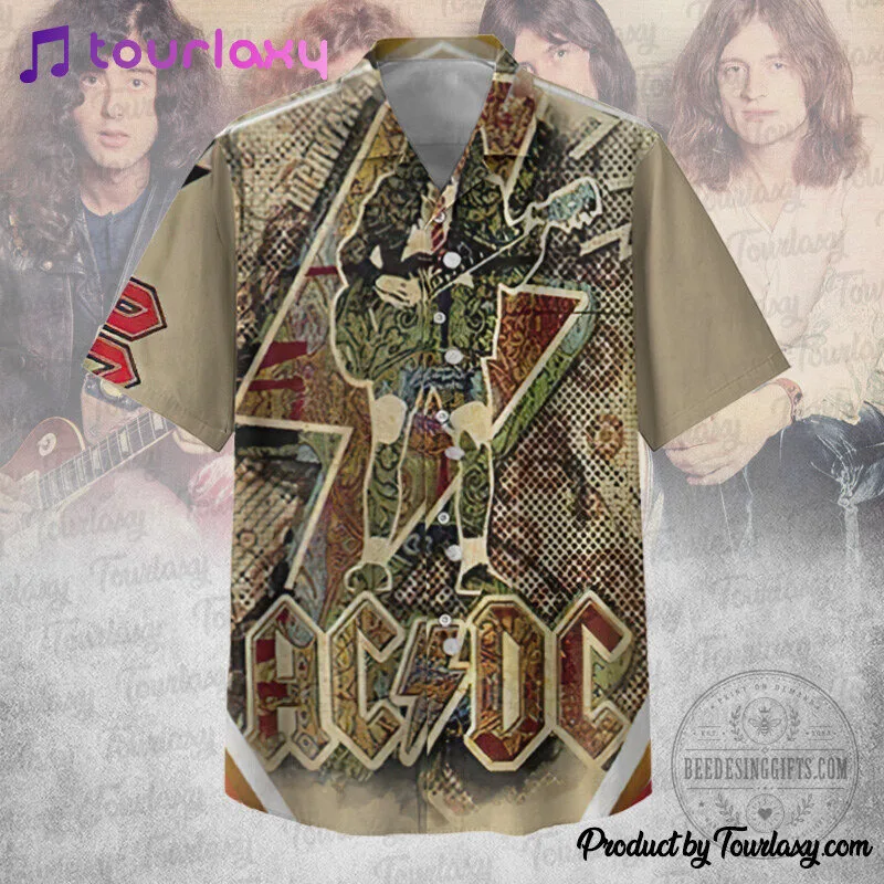 ACDC High Voltage Rock Band Music Album Art Hawaiian Shirt 8 ACDC High Voltage Rock Band Music Album Art Hawaiian Shirt