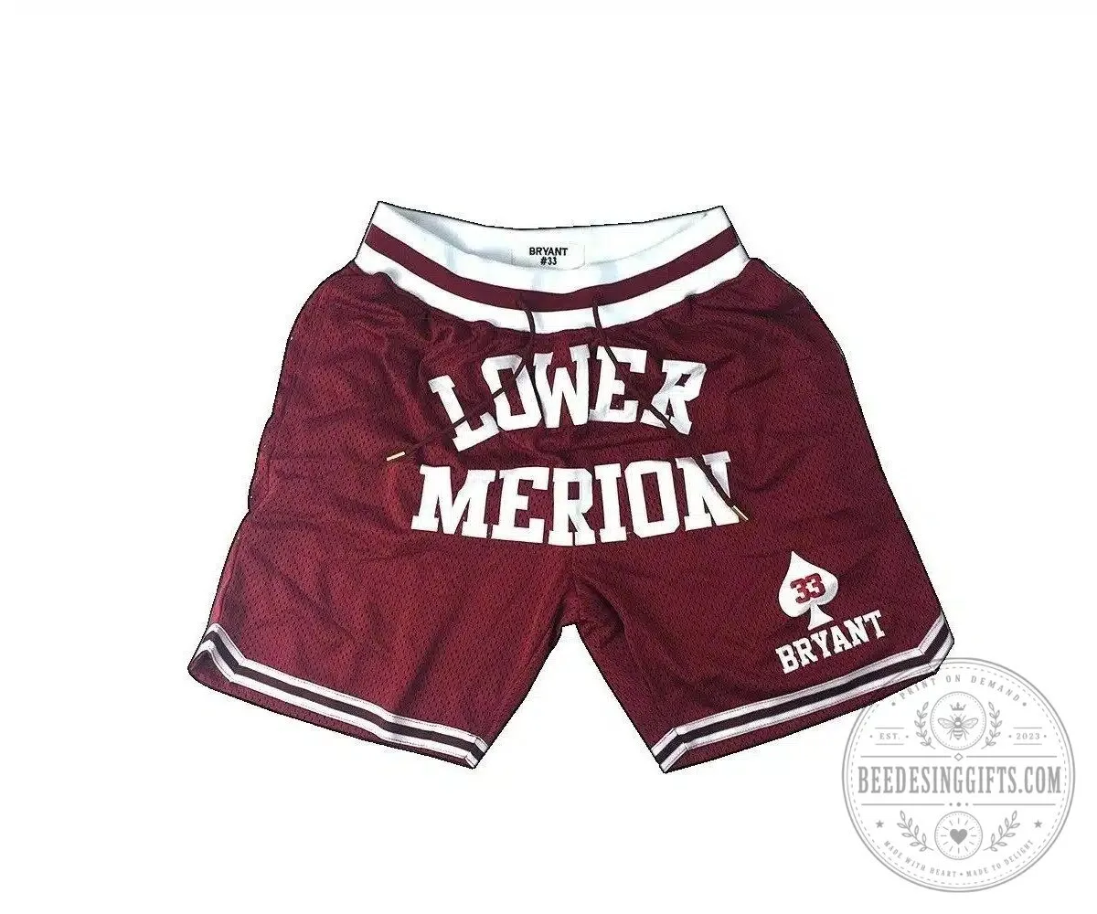 Kobe Bryant Lower Merion High School Basketball Shorts
