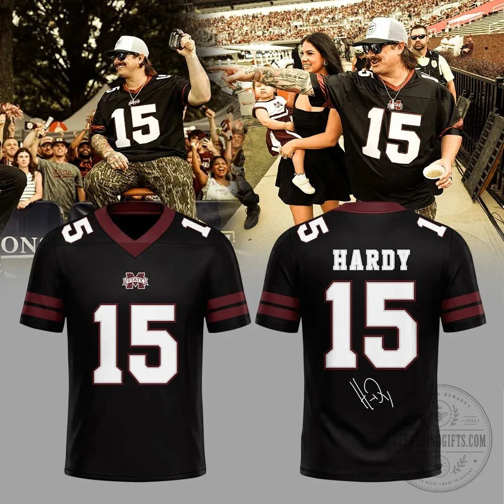 Mississippi State Bulldogs Football Jersey by HARDY