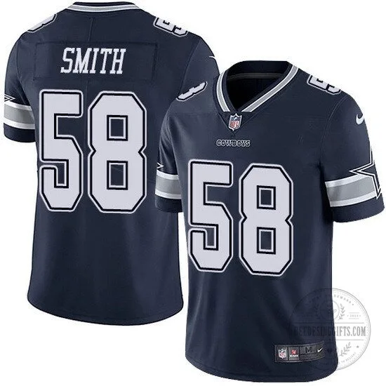 Dallas Cowboys Football Mazi Smith #58 Navy Blue Stitched Jersey 2 Dallas Cowboys Football Mazi Smith #58 Navy Blue Stitched Jersey