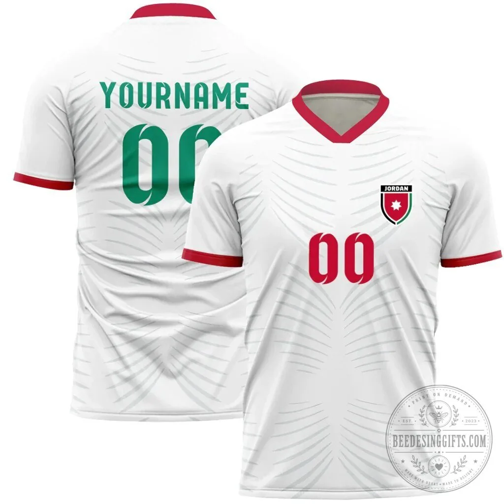Jordan National Football Team World Cup 2026 Soccer Jersey 5 Jordan National Football Team World Cup 2026 Soccer Jersey
