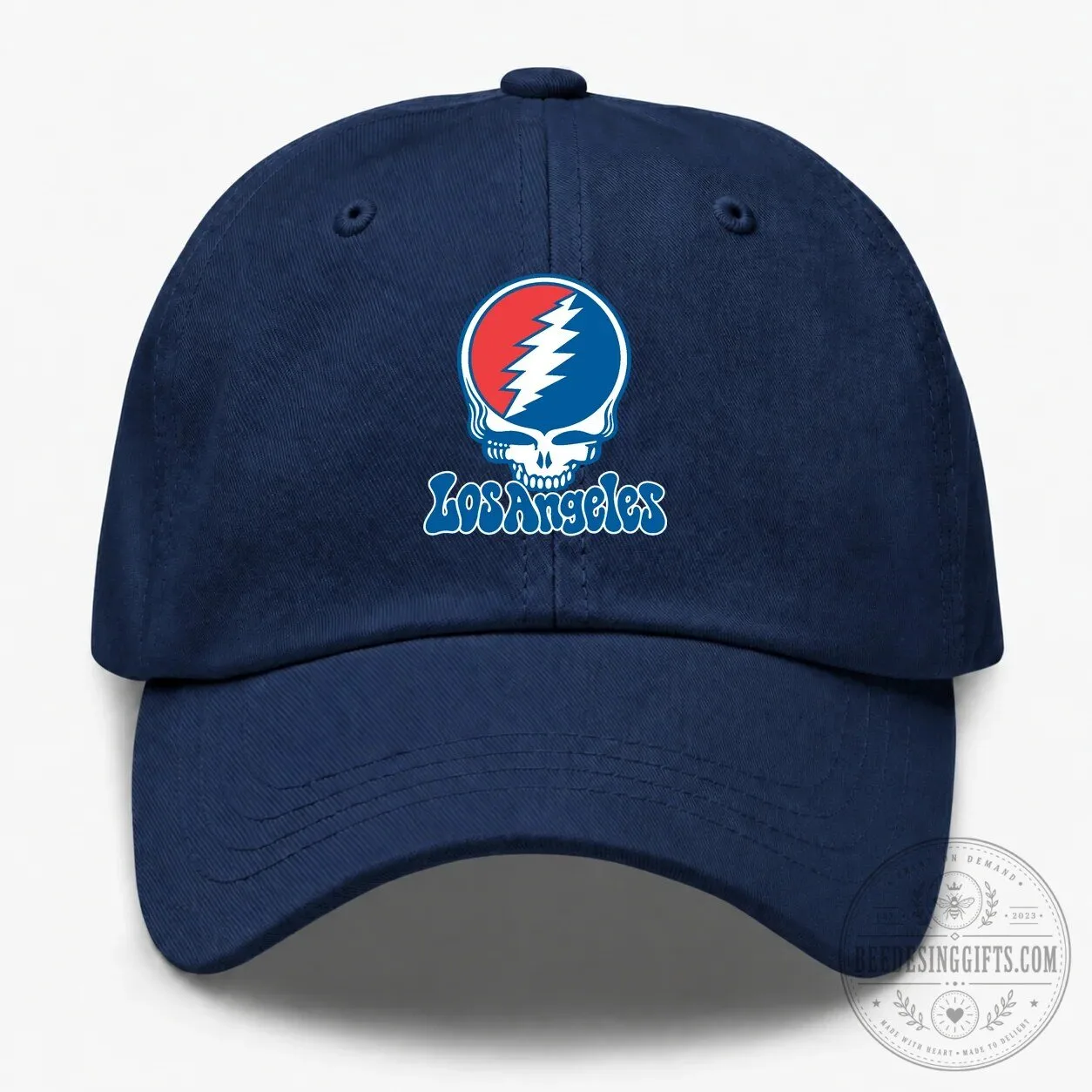 Los Angeles Grateful Dead Steal Your Face Baseball Cap Hat